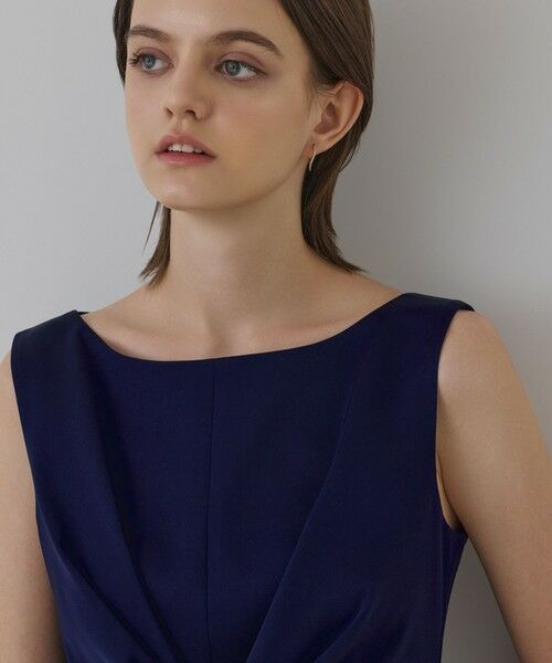 GRACE CONTINENTAL / グレースコンチネンタル ドレス | サテンクロスドレープワンピース | 詳細17