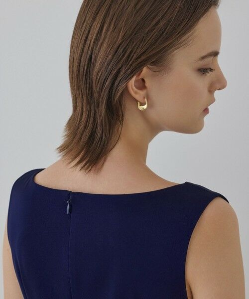 GRACE CONTINENTAL / グレースコンチネンタル ドレス | サテンクロスドレープワンピース | 詳細19