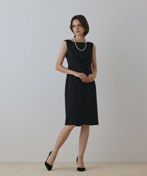 GRACE CONTINENTAL / グレースコンチネンタル ドレス | サテンクロスドレープワンピース | 詳細22