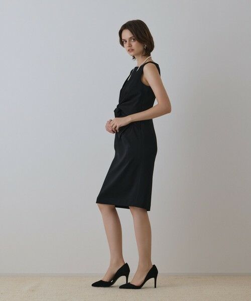 GRACE CONTINENTAL / グレースコンチネンタル ドレス | サテンクロスドレープワンピース | 詳細23