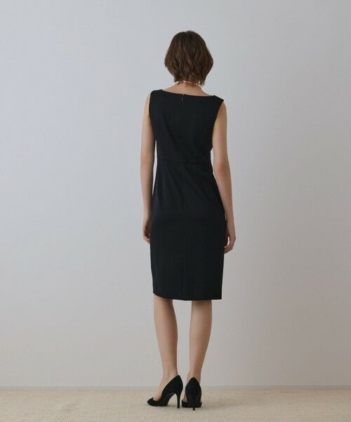 GRACE CONTINENTAL / グレースコンチネンタル ドレス | サテンクロスドレープワンピース | 詳細24