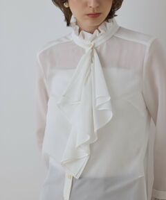 GRACE CONTINENTAL / グレースコンチネンタル シャツ・ブラウス | ラッフルブラウス