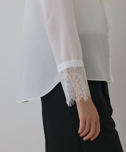 GRACE CONTINENTAL / グレースコンチネンタル シャツ・ブラウス | ラッフルブラウス | 詳細4