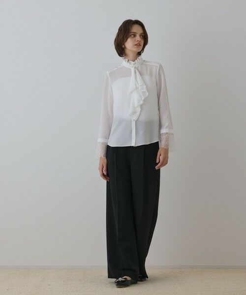 GRACE CONTINENTAL / グレースコンチネンタル シャツ・ブラウス | ラッフルブラウス | 詳細6