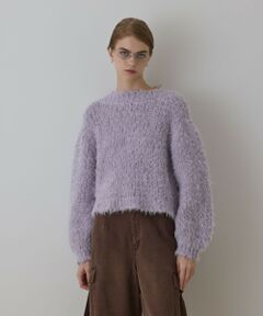 GRACE CONTINENTAL / グレースコンチネンタル ニット・セーター | バルキーフェザーニットトップ