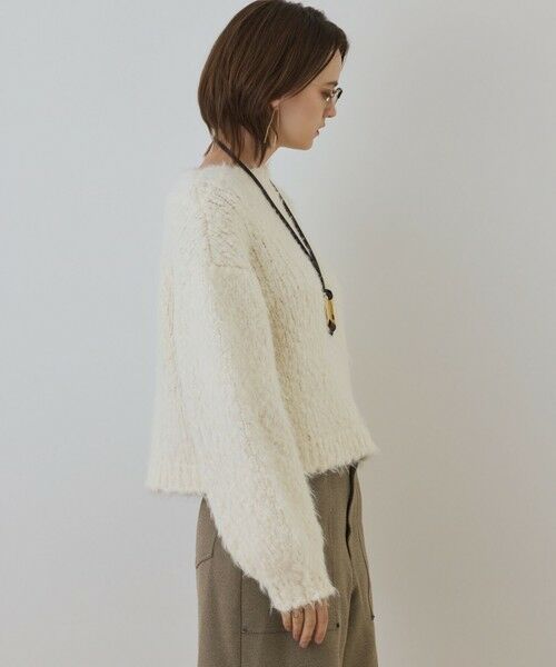 GRACE CONTINENTAL / グレースコンチネンタル ニット・セーター | バルキーフェザーニットトップ | 詳細3