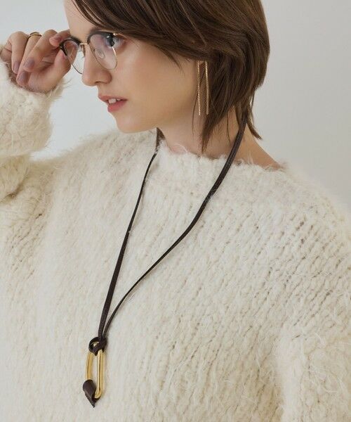 GRACE CONTINENTAL / グレースコンチネンタル ニット・セーター | バルキーフェザーニットトップ | 詳細4