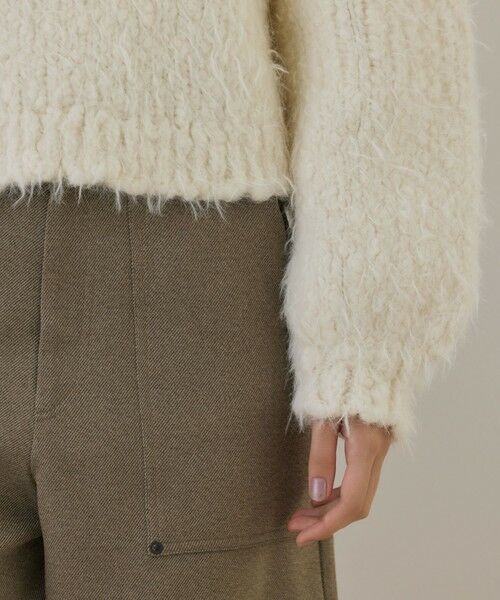 GRACE CONTINENTAL / グレースコンチネンタル ニット・セーター | バルキーフェザーニットトップ | 詳細5