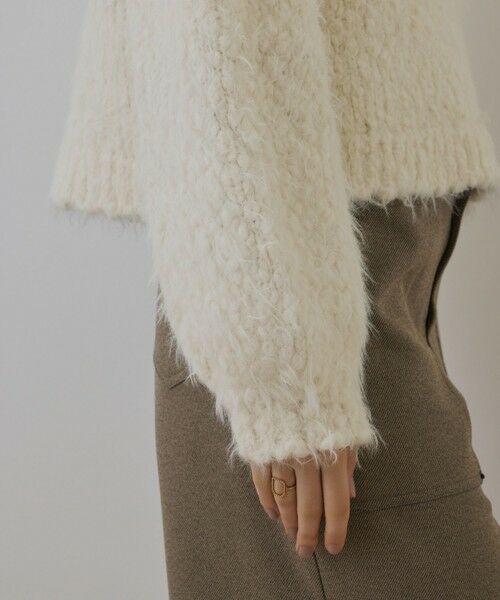 GRACE CONTINENTAL / グレースコンチネンタル ニット・セーター | バルキーフェザーニットトップ | 詳細7