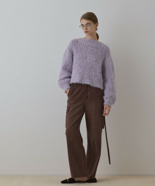 GRACE CONTINENTAL / グレースコンチネンタル ニット・セーター | バルキーフェザーニットトップ | 詳細12