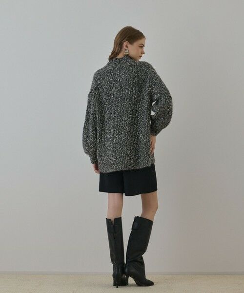 GRACE CONTINENTAL / グレースコンチネンタル ニット・セーター | フリンジケープニットトップ | 詳細12