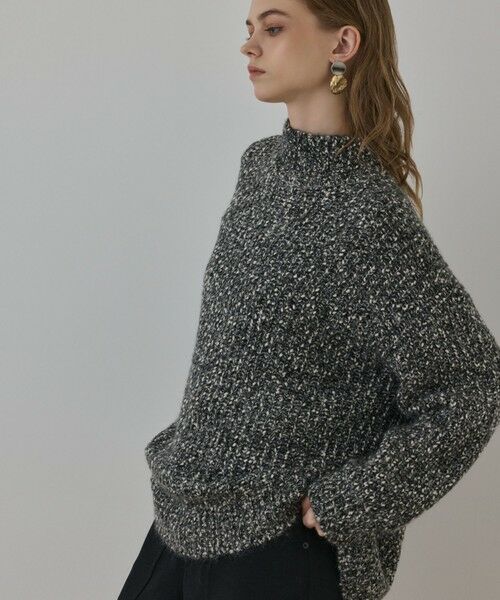 GRACE CONTINENTAL / グレースコンチネンタル ニット・セーター | フリンジケープニットトップ | 詳細14