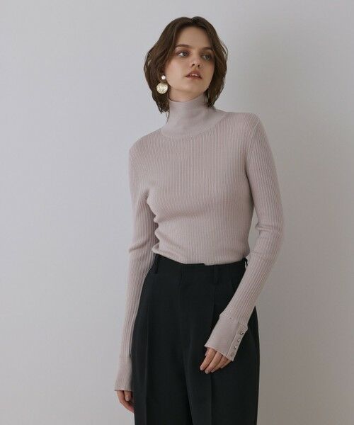 GRACE CONTINENTAL / グレースコンチネンタル ニット・セーター | ウールハイゲージニットトップ | 詳細12