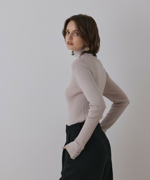 GRACE CONTINENTAL / グレースコンチネンタル ニット・セーター | ウールハイゲージニットトップ | 詳細13
