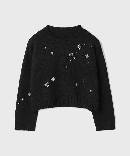 GRACE CONTINENTAL / グレースコンチネンタル ニット・セーター | ビジューニットトップ | 詳細14