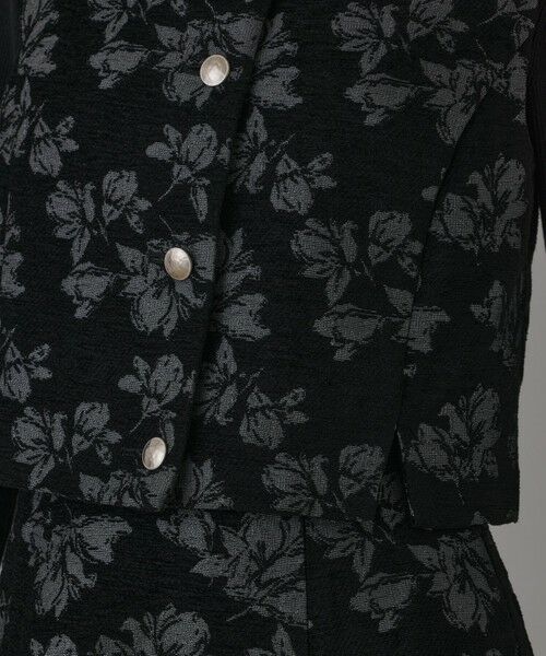 GRACE CONTINENTAL / グレースコンチネンタル ベスト | ラメフラワージャガードベスト | 詳細17