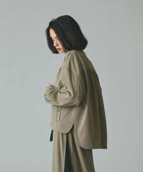 GRACE CONTINENTAL / グレースコンチネンタル ブルゾン | トリアセジャージジャケット | 詳細3