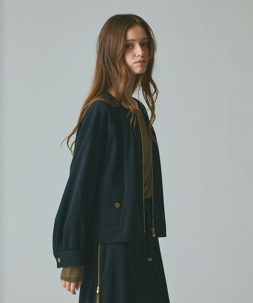GRACE CONTINENTAL / グレースコンチネンタル ブルゾン | トリアセジャージジャケット | 詳細10