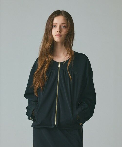 GRACE CONTINENTAL / グレースコンチネンタル ブルゾン | トリアセジャージジャケット | 詳細12