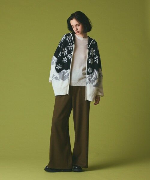 GRACE CONTINENTAL / グレースコンチネンタル その他パンツ | ウールジャージパンツ | 詳細6