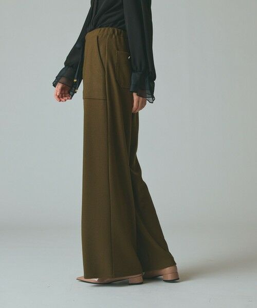 GRACE CONTINENTAL / グレースコンチネンタル その他パンツ | ウールジャージパンツ | 詳細3