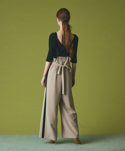 GRACE CONTINENTAL / グレースコンチネンタル サロペット・オールインワン | トリアセバイカラーサロペット | 詳細2