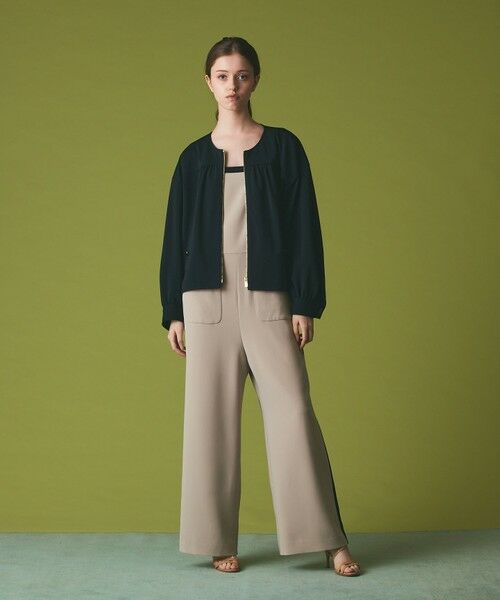 GRACE CONTINENTAL / グレースコンチネンタル サロペット・オールインワン | トリアセバイカラーサロペット | 詳細5