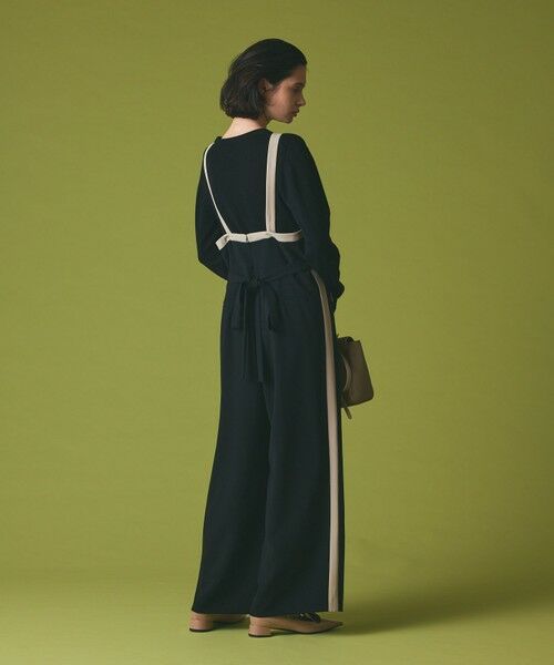 GRACE CONTINENTAL / グレースコンチネンタル サロペット・オールインワン | トリアセバイカラーサロペット | 詳細8