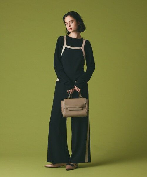 GRACE CONTINENTAL / グレースコンチネンタル サロペット・オールインワン | トリアセバイカラーサロペット | 詳細9