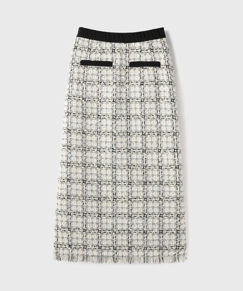 GRACE CONTINENTAL / グレースコンチネンタル ミニ・ひざ丈スカート | トリミングツイードスカート | 詳細7