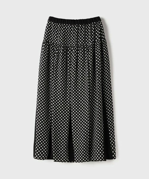 GRACE CONTINENTAL / グレースコンチネンタル ロング・マキシ丈スカート | ドットコンビスカート | 詳細10