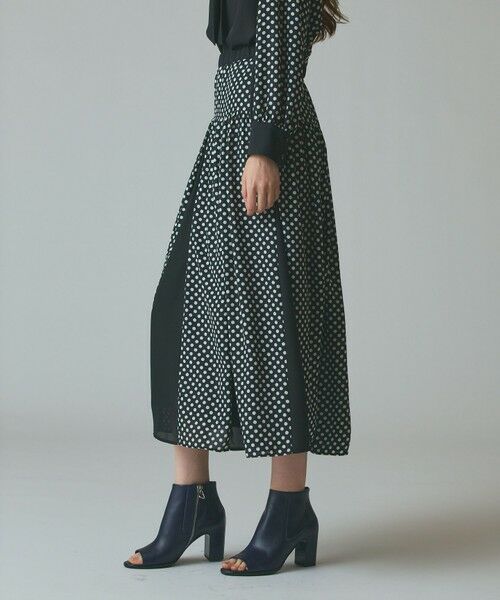 GRACE CONTINENTAL / グレースコンチネンタル ロング・マキシ丈スカート | ドットコンビスカート | 詳細2