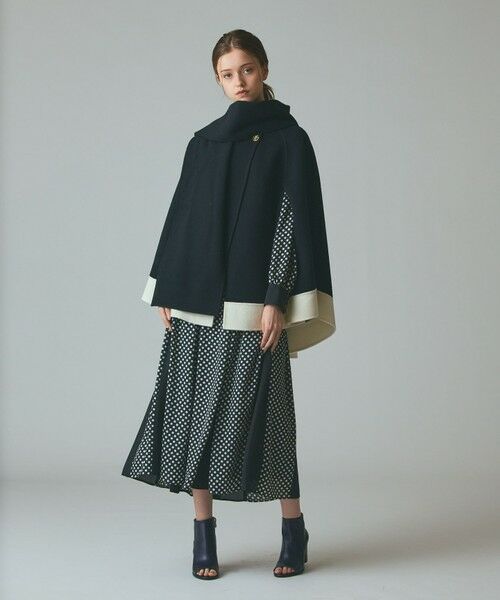 GRACE CONTINENTAL / グレースコンチネンタル ロング・マキシ丈スカート | ドットコンビスカート | 詳細7