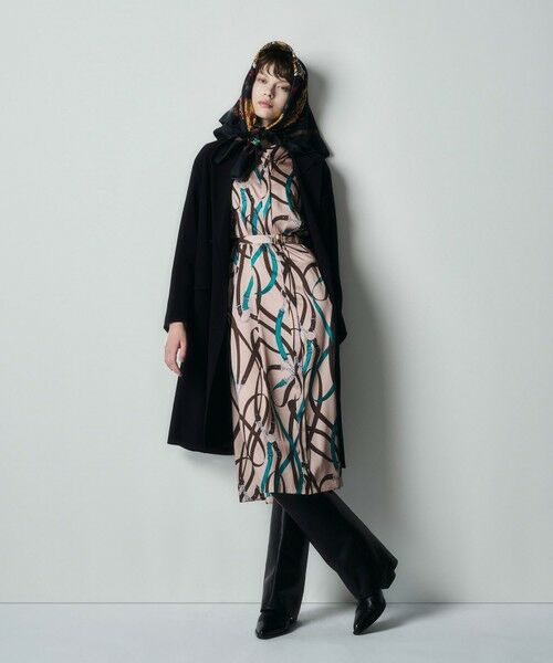 GRACE CONTINENTAL / グレースコンチネンタル ミニ丈・ひざ丈ワンピース | ベルトプリントシャツドレス | 詳細5