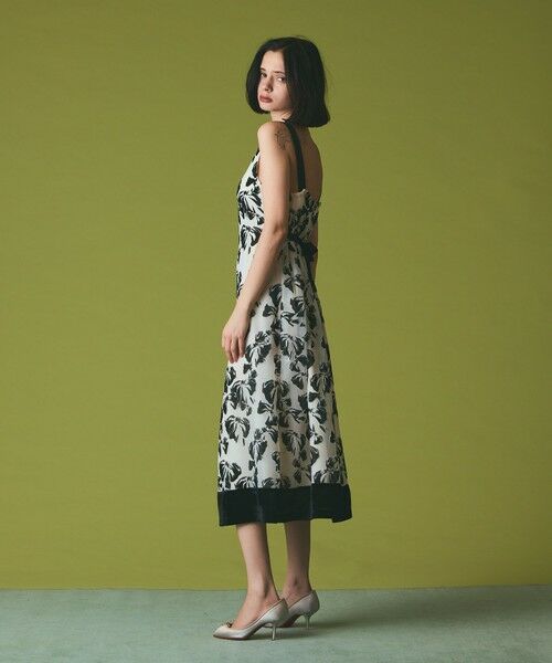 GRACE CONTINENTAL / グレースコンチネンタル ロング・マキシ丈ワンピース | リボンオパールドレス | 詳細1