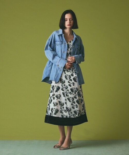 GRACE CONTINENTAL / グレースコンチネンタル ロング・マキシ丈ワンピース | リボンオパールドレス | 詳細5