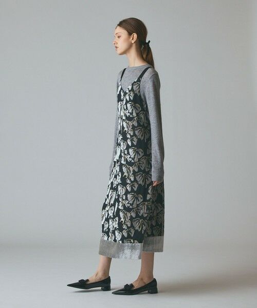 GRACE CONTINENTAL / グレースコンチネンタル ロング・マキシ丈ワンピース | リボンオパールドレス | 詳細8