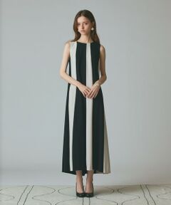 GRACE CONTINENTAL / グレースコンチネンタル ドレス | バイカラー切替ドレス