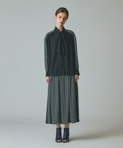 GRACE CONTINENTAL / グレースコンチネンタル シャツ・ブラウス | ドットコンビブラウス