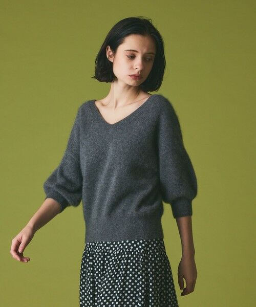 GRACE CONTINENTAL / グレースコンチネンタル ニット・セーター | カシミヤファートップ | 詳細9