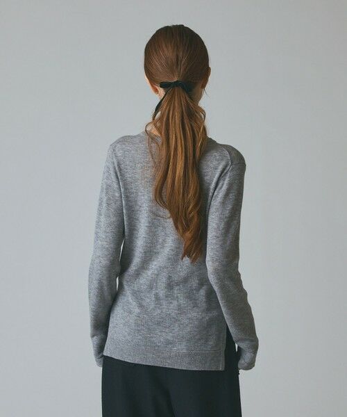GRACE CONTINENTAL / グレースコンチネンタル ニット・セーター | ボウ付ニットトップ | 詳細14