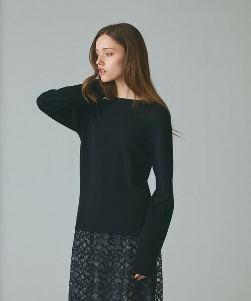 GRACE CONTINENTAL / グレースコンチネンタル ニット・セーター | ボウ付ニットトップ | 詳細21