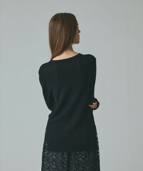 GRACE CONTINENTAL / グレースコンチネンタル ニット・セーター | ボウ付ニットトップ | 詳細23