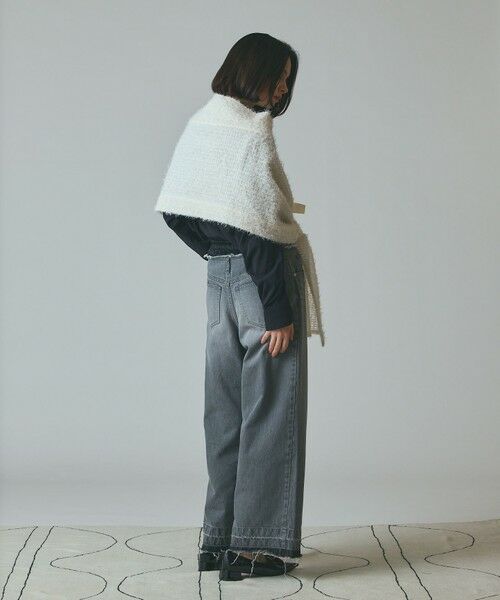 GRACE CONTINENTAL / グレースコンチネンタル マフラー・ショール・スヌード・ストール | フェザーチュールストール | 詳細3