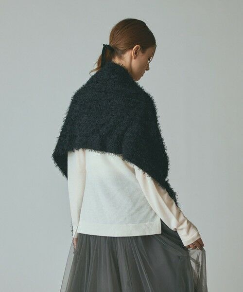 GRACE CONTINENTAL / グレースコンチネンタル マフラー・ショール・スヌード・ストール | フェザーチュールストール | 詳細14