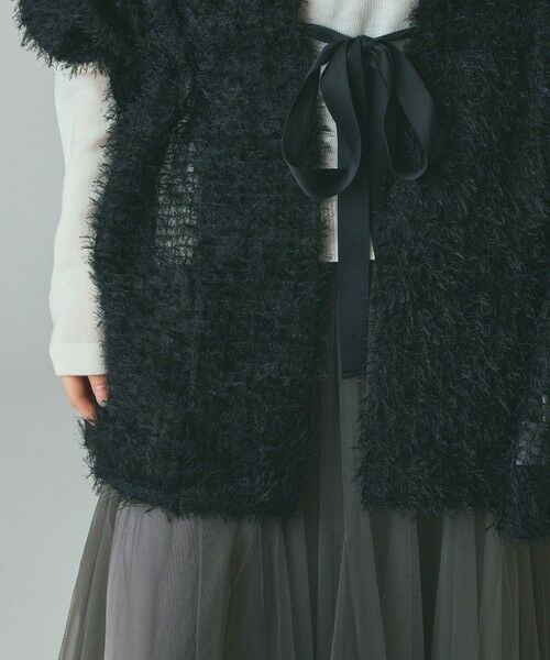 GRACE CONTINENTAL / グレースコンチネンタル マフラー・ショール・スヌード・ストール | フェザーチュールストール | 詳細15