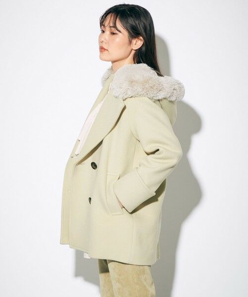 GRACE CONTINENTAL / グレースコンチネンタル その他アウター | ファーフードコート | 詳細1