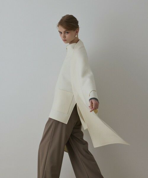 GRACE CONTINENTAL / グレースコンチネンタル ブルゾン | ストール付リバージップブルゾン | 詳細2