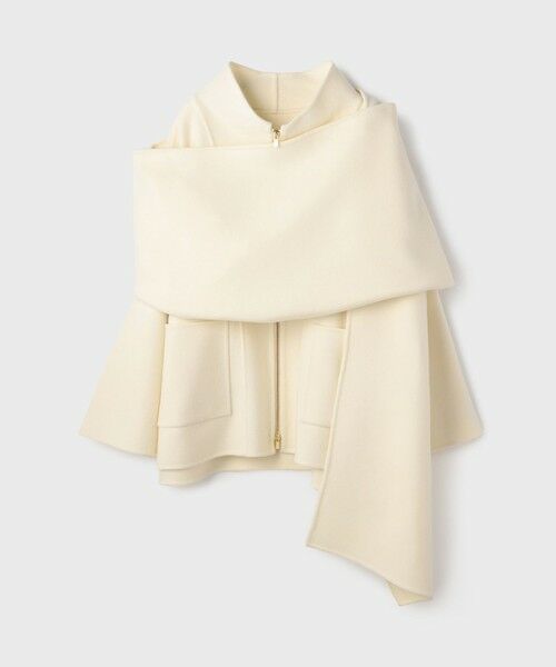 GRACE CONTINENTAL / グレースコンチネンタル ブルゾン | ストール付リバージップブルゾン | 詳細13