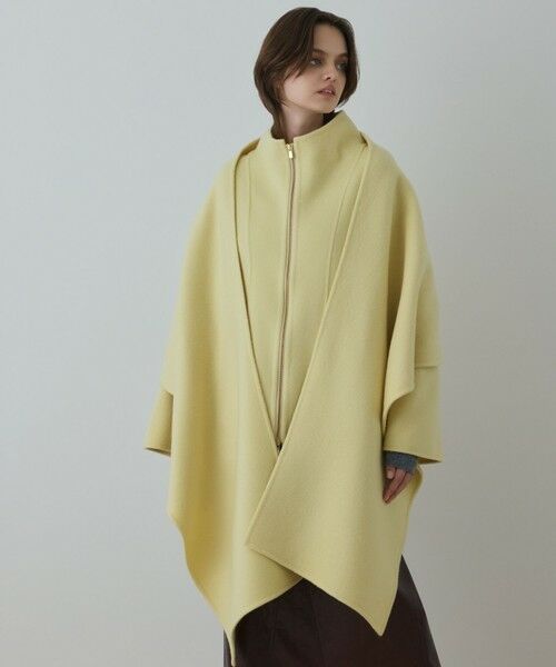 GRACE CONTINENTAL / グレースコンチネンタル ブルゾン | ストール付リバージップブルゾン | 詳細18